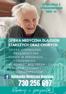 Opiekunka Medyczna z uprawnieniami MED 14