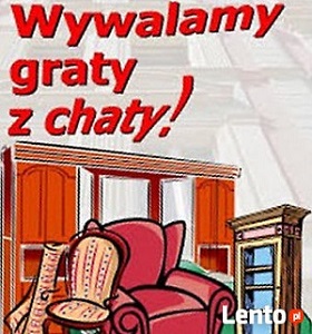 OPRÓŻNIANIE - MIESZKAŃ, PIWNIC ,STRYCHÓW ,DOMÓW ,GARAŻY ITP.